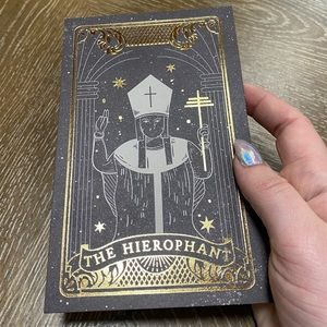 The Hierophant Tarot art print 🌙